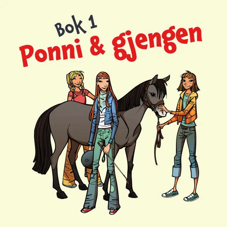 Omslag Ponni & gjengen av Kirsten Sonne Harild (Lydbok)
