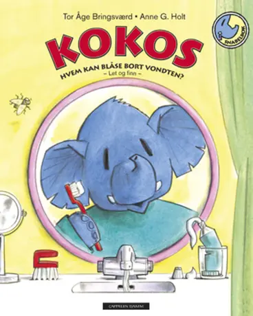 Omslag Kokos - Hvem kan blåse bort vondten? av Tor Åge Bringsværd og Anne G. Holt (Ebok)