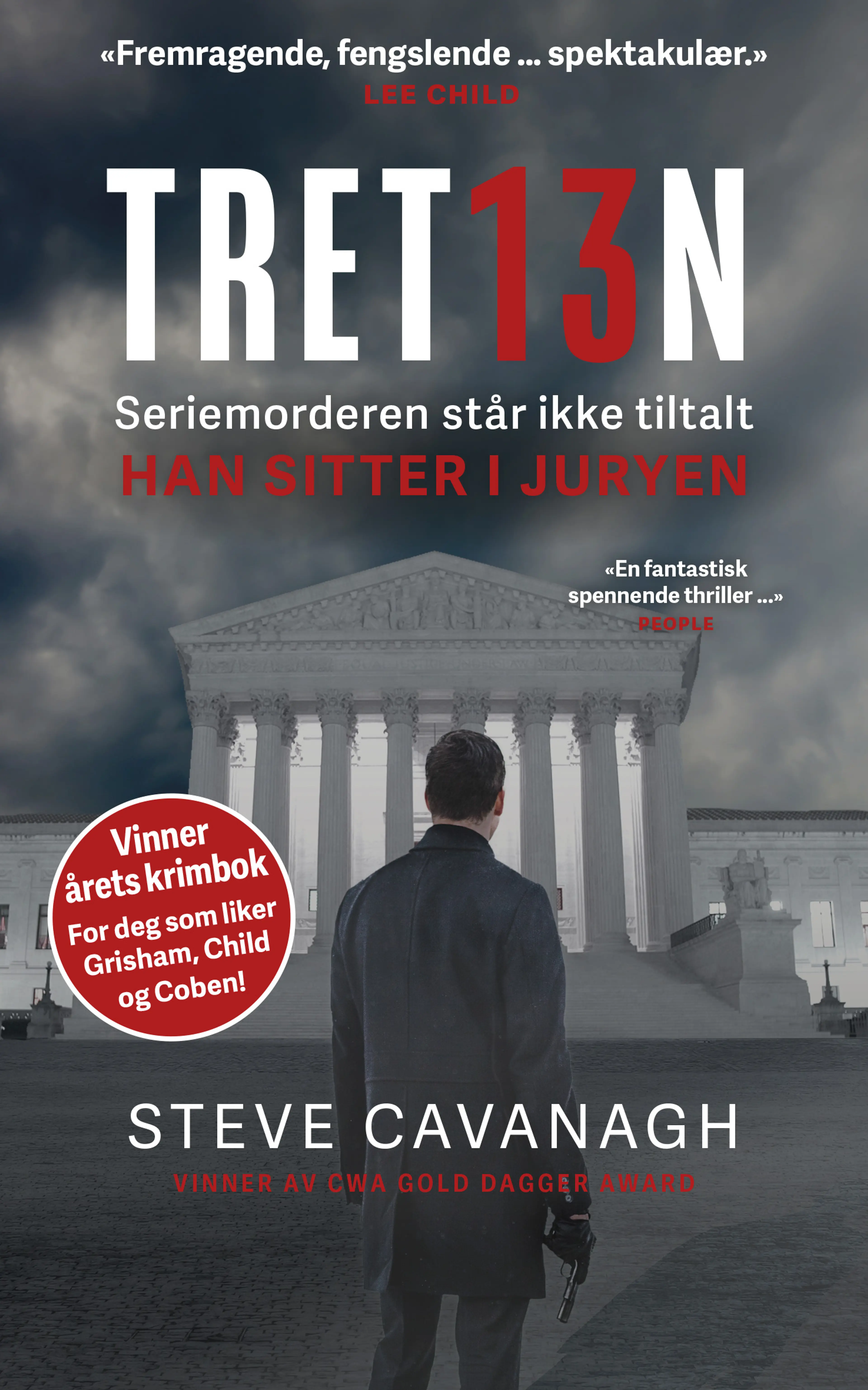 Omslag Tretten av Steve Cavanagh (Ebok)