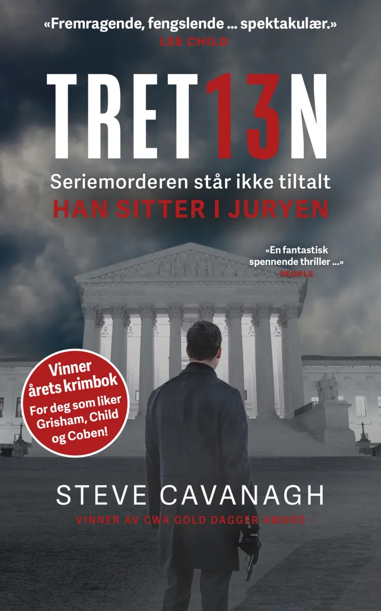 Omslag Tretten av Steve Cavanagh (Ebok)