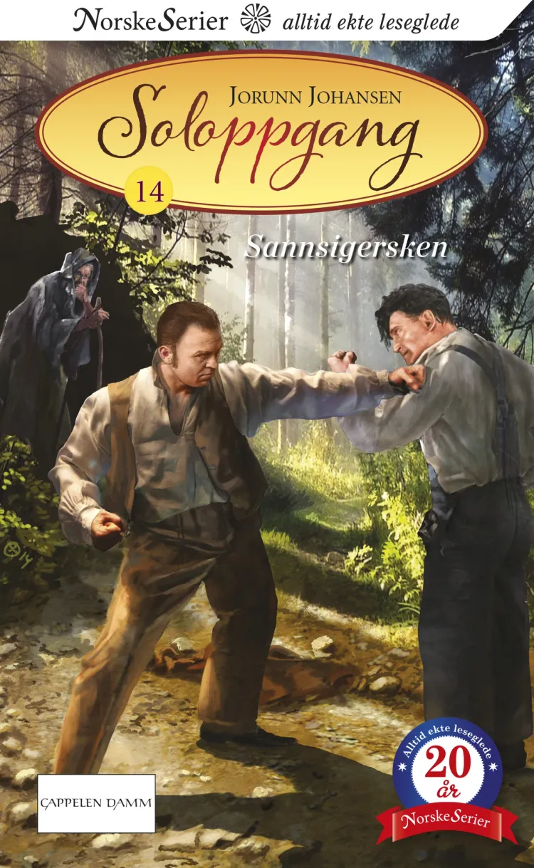 Omslag Sannsigersken av Jorunn Johansen (Ebok)