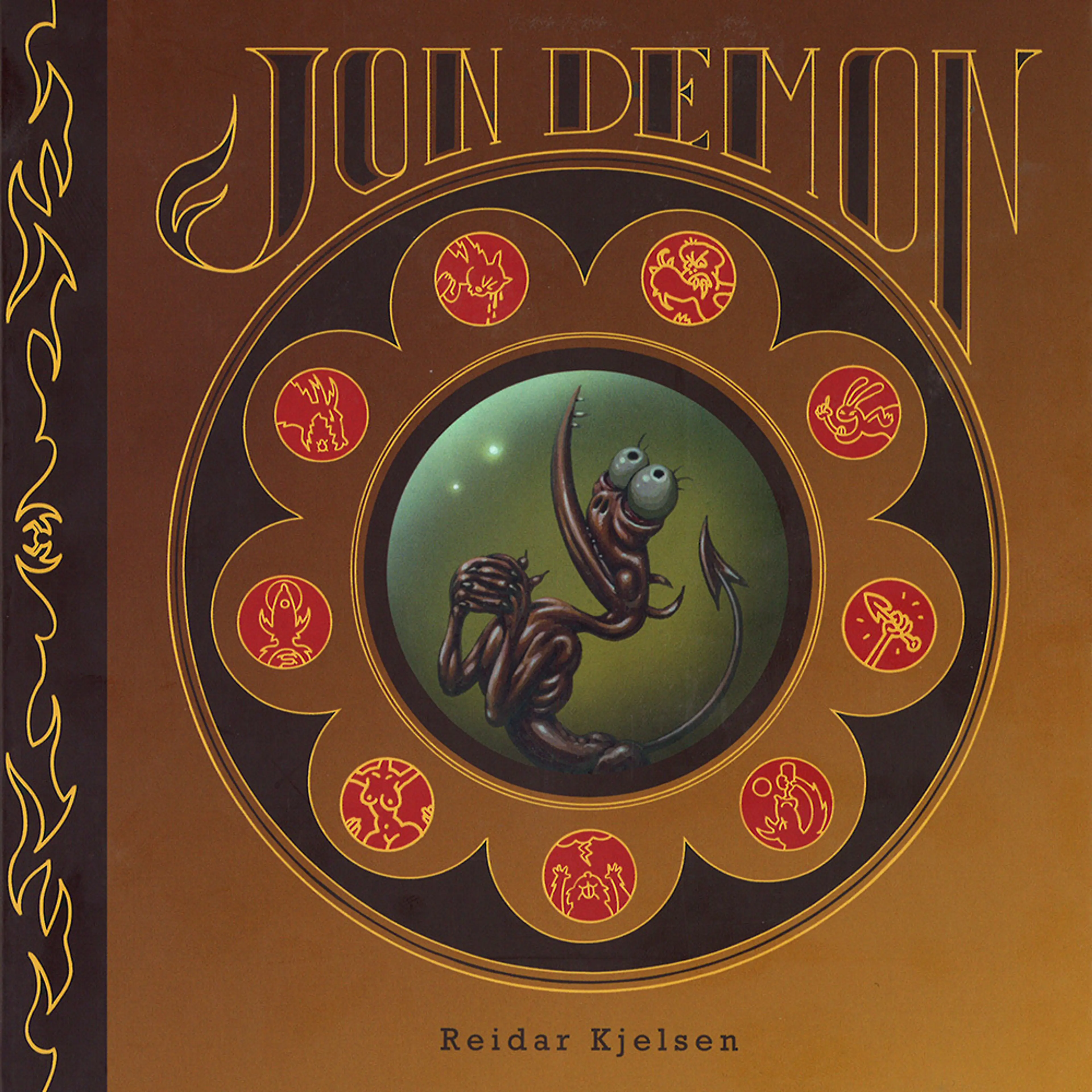 Omslag Jon Demon av Reidar Kjelsen (Lydbok)
