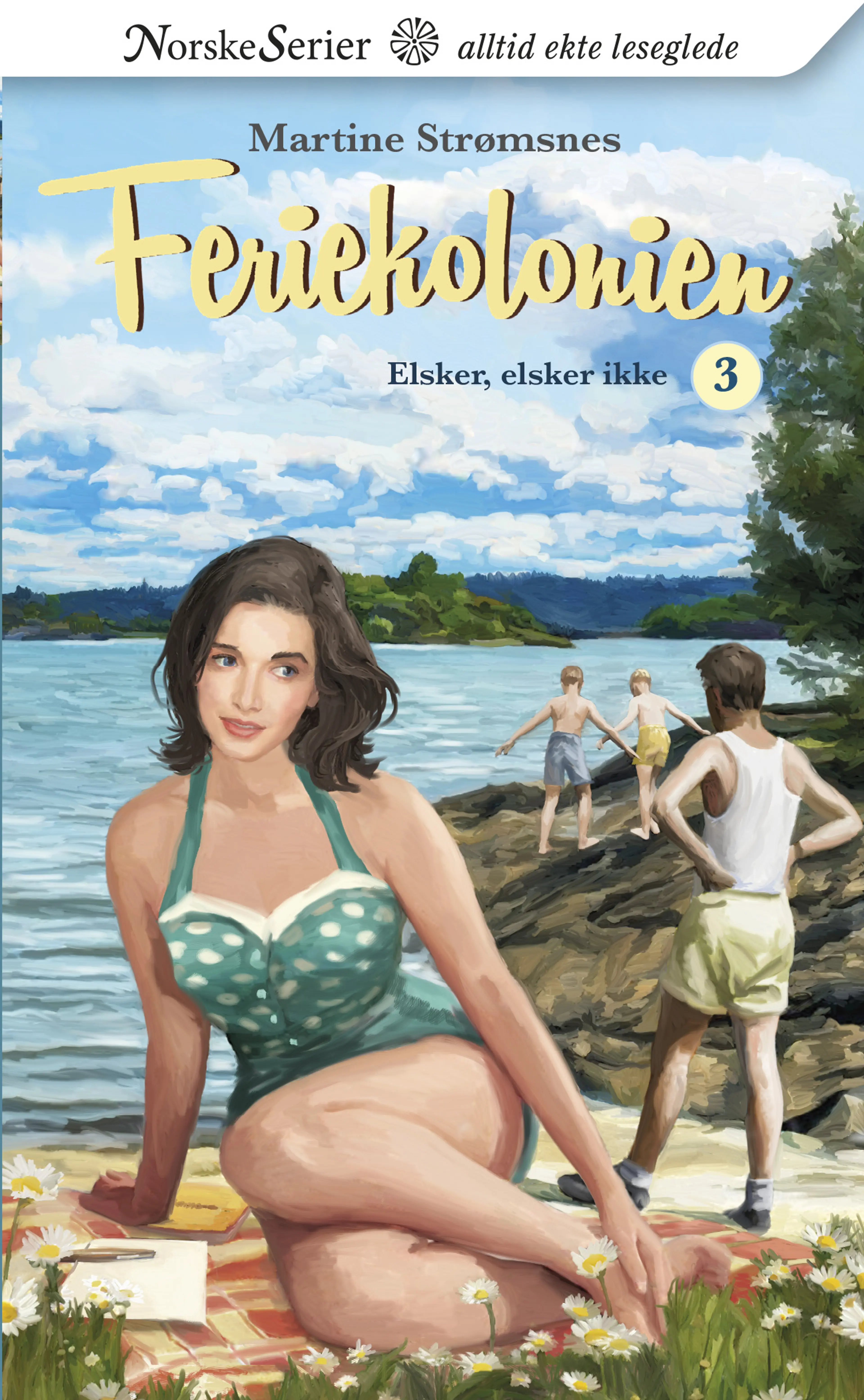 Omslag Elsker, elsker ikke av Martine Strømsnes (Ebok)