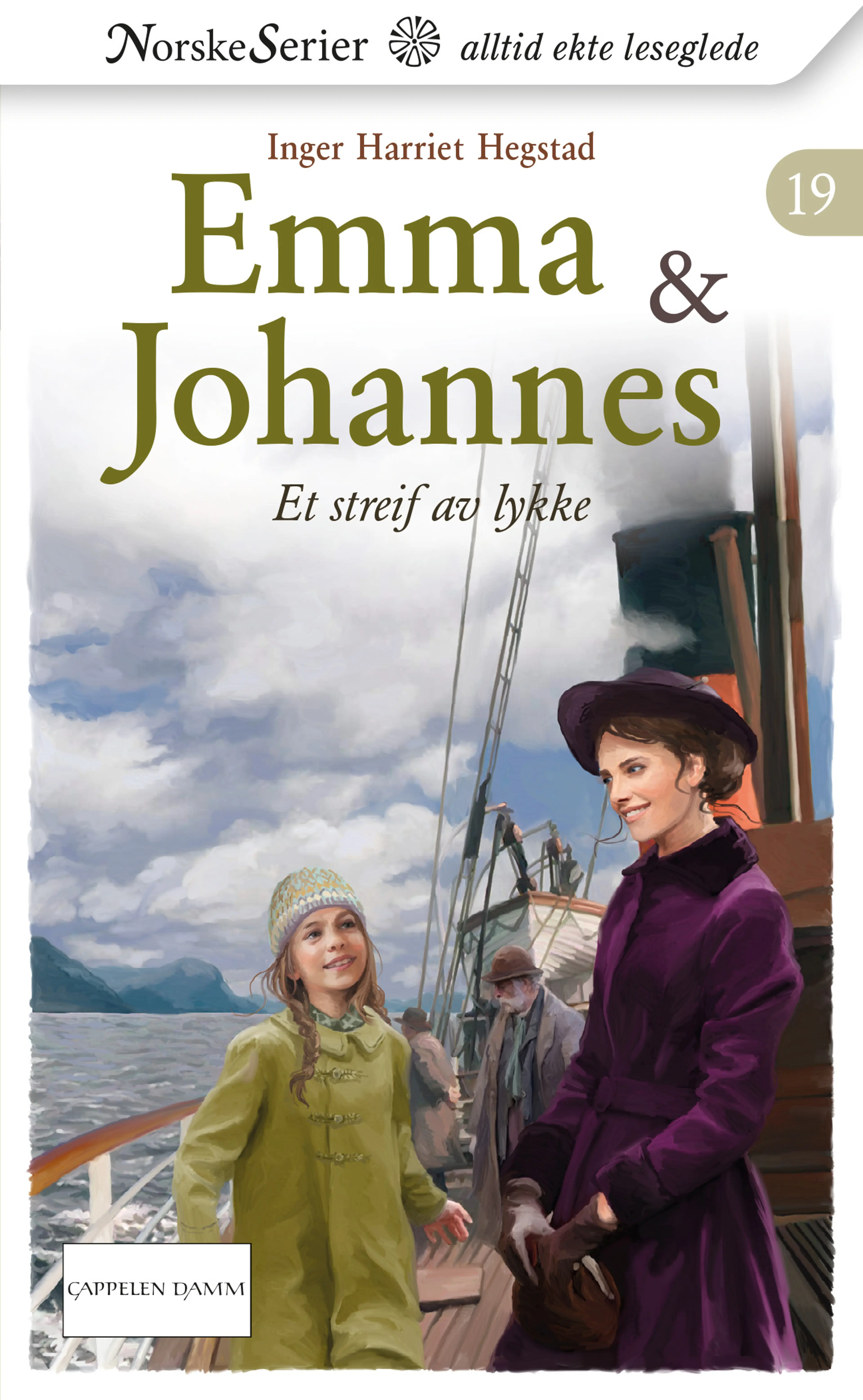 Omslag Et streif av lykke av Inger Harriet Hegstad (Ebok)