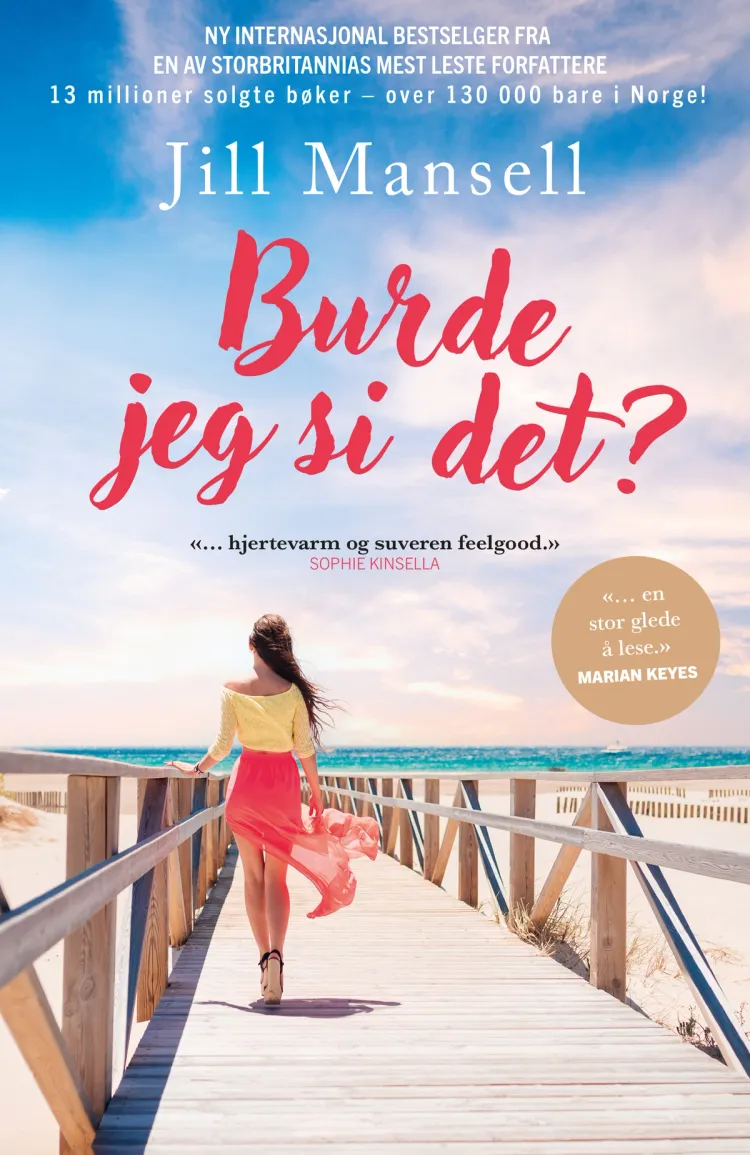 Omslag Burde jeg si det? av Jill Mansell (Ebok)
