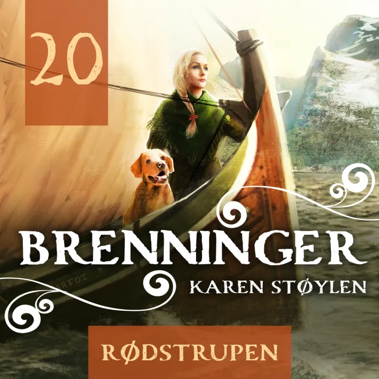 Omslag Rødstrupen av Karen Støylen (Lydbok)