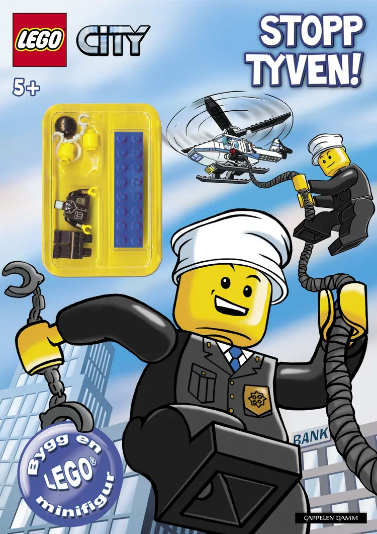 Omslag LEGO® City - Stopp tyven! av Marcin Palasz (Heftet)
