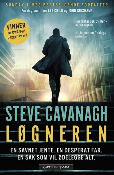 Omslag Løgneren av Steve Cavanagh (Heftet)