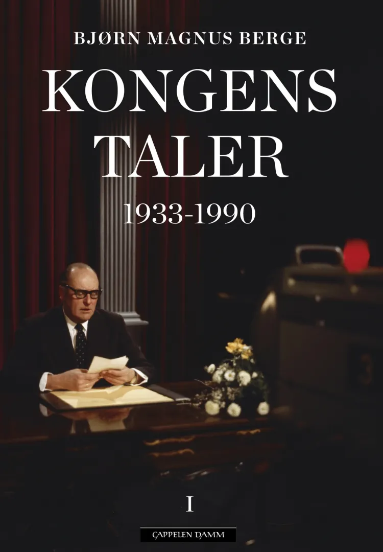 Omslag Kongens taler av Bjørn Magnus Berge (Innbundet)