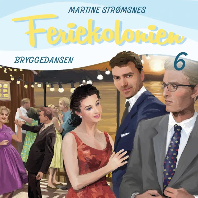 Omslag Bryggedansen av Martine Strømsnes (Lydbok)