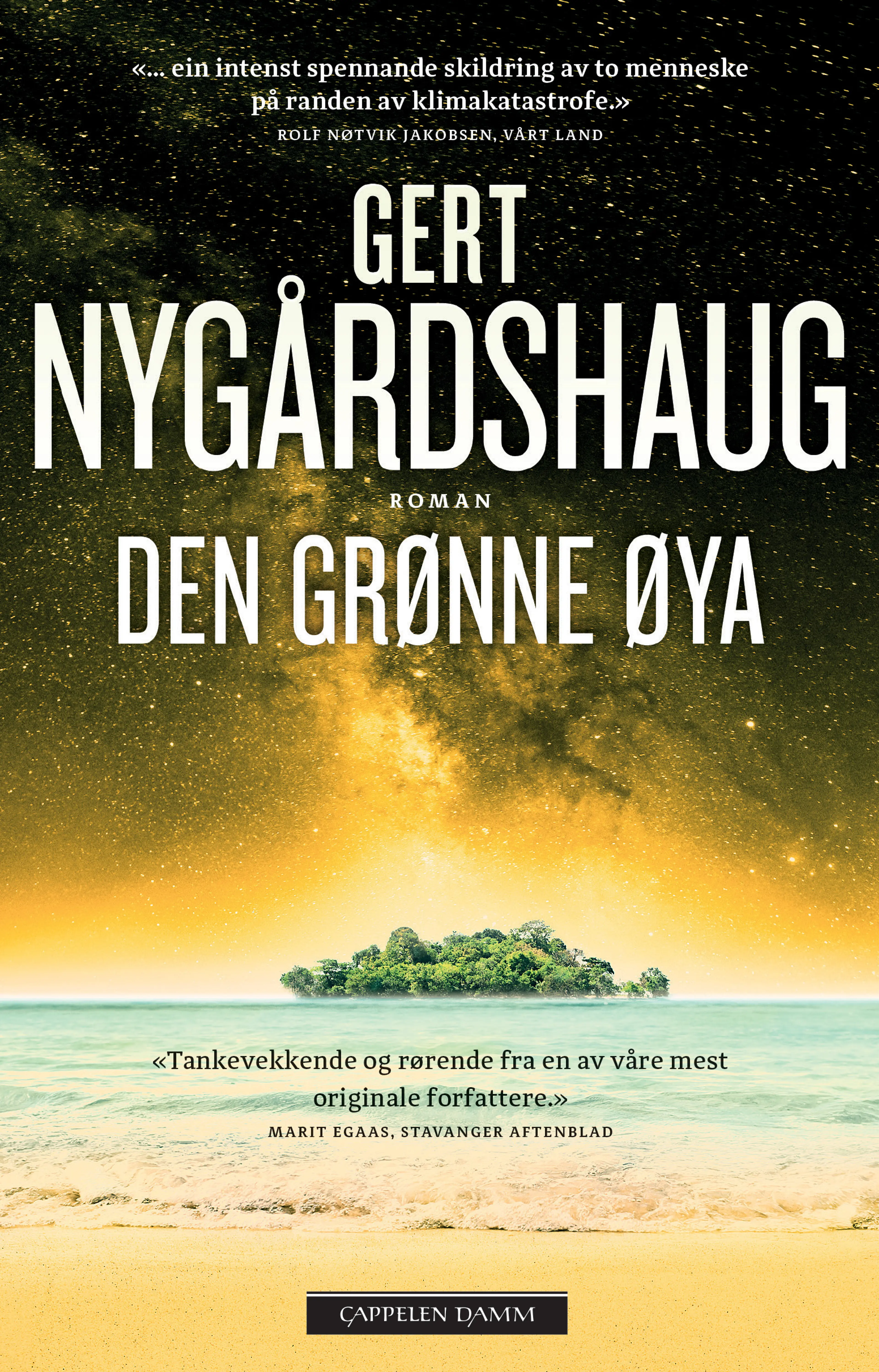 Omslag Den grønne øya av Gert Nygårdshaug (Heftet)