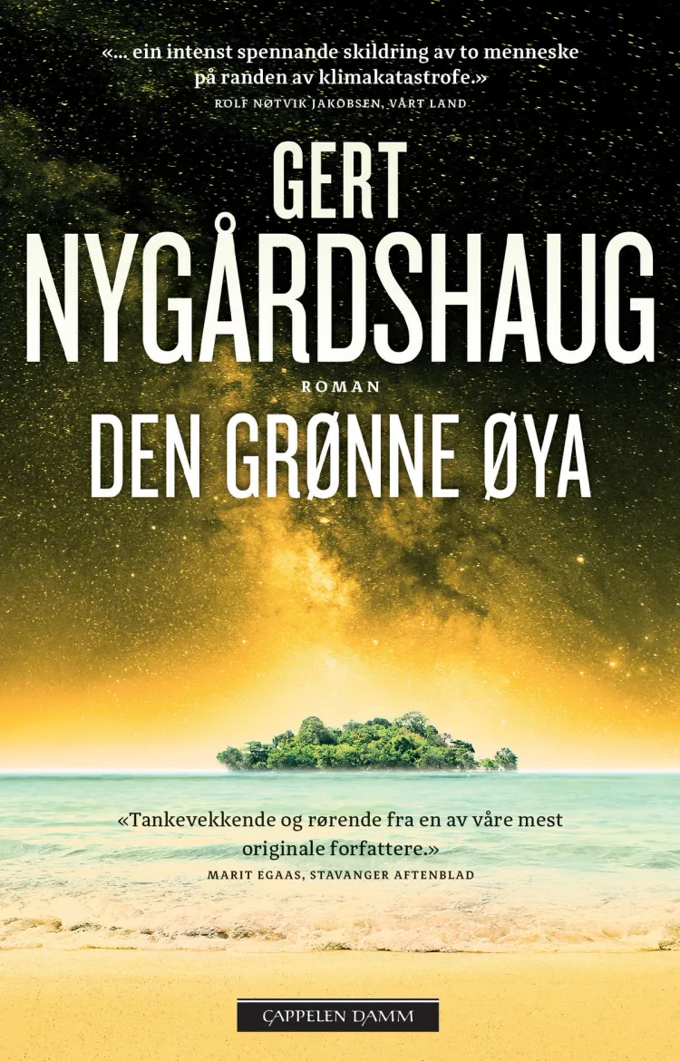 Omslag Den grønne øya av Gert Nygårdshaug (Heftet)