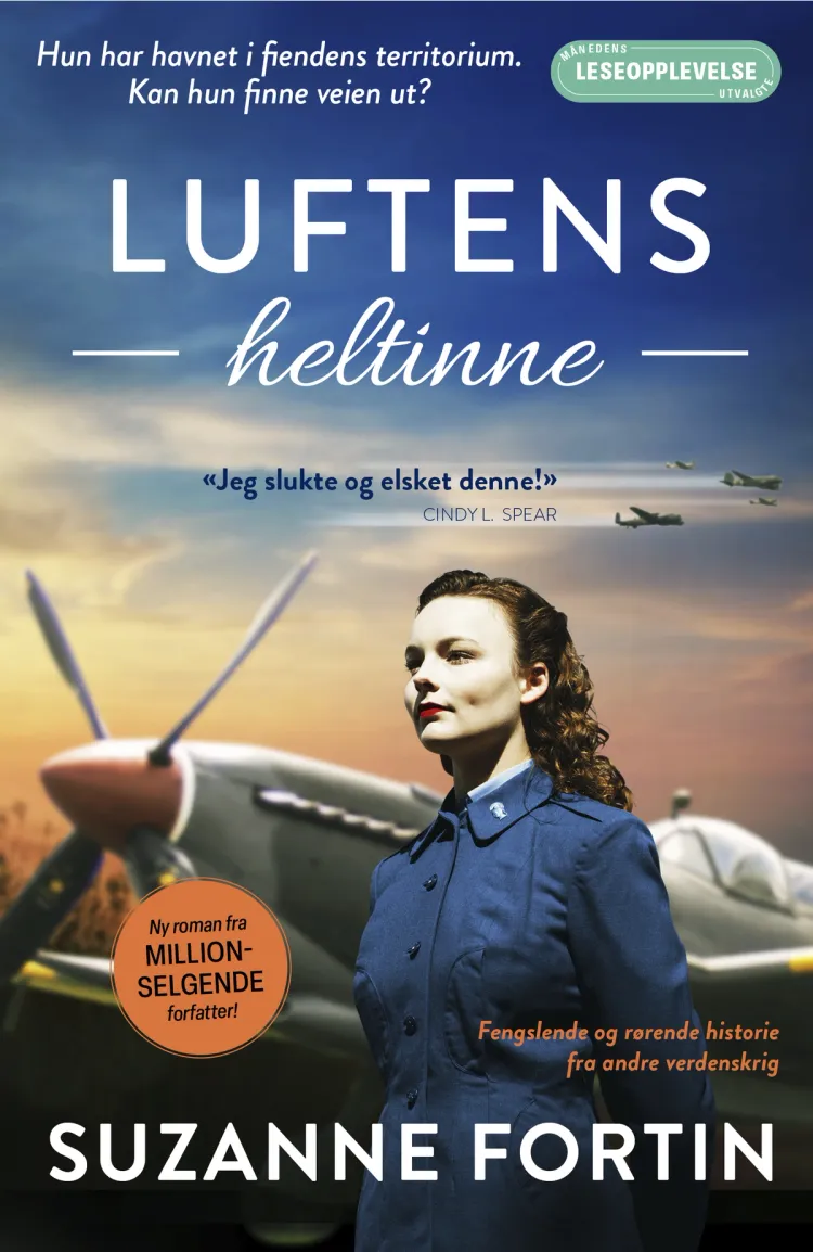 Omslag Luftens heltinne av Suzanne Fortin (Ebok)