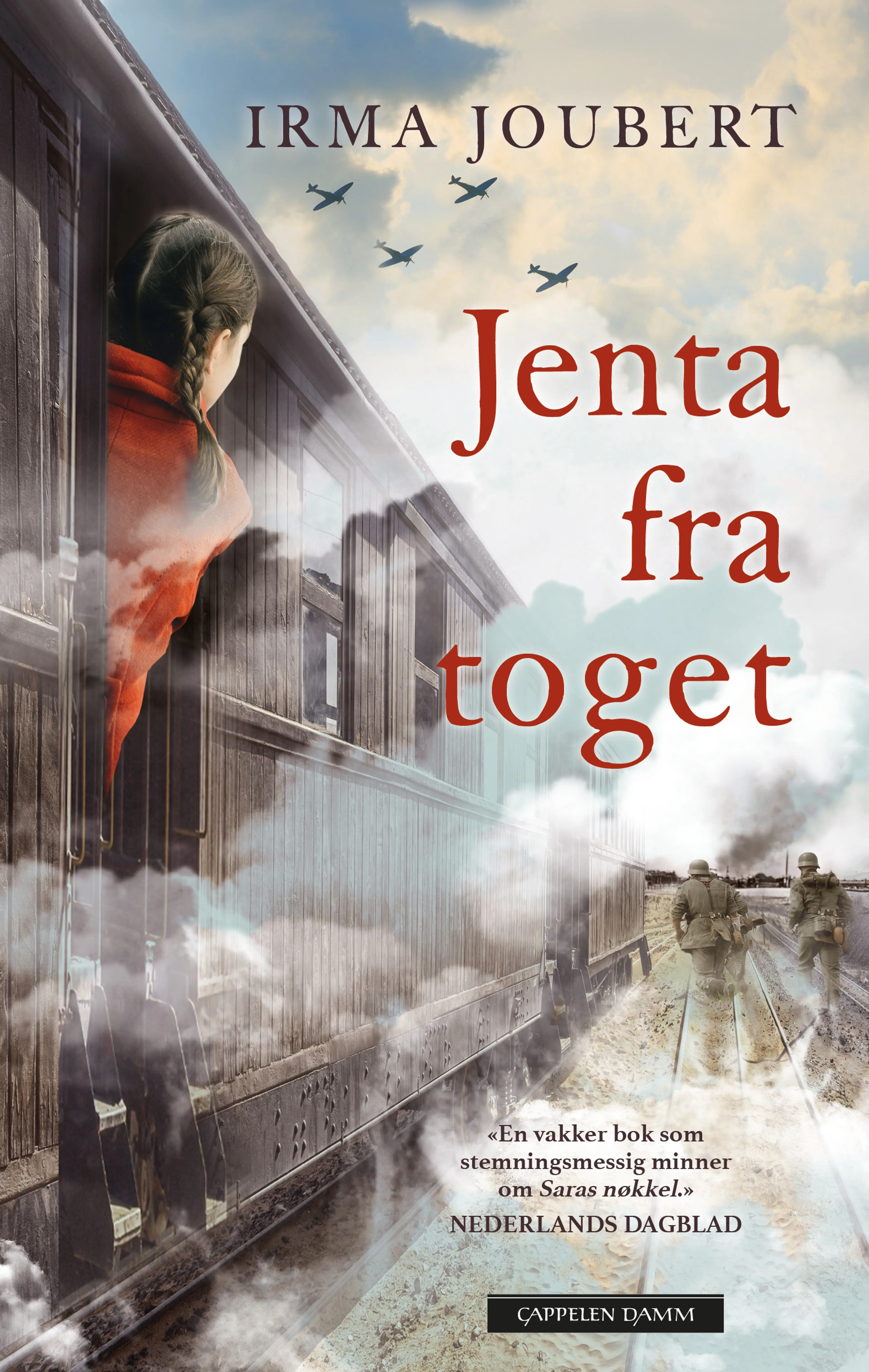 Omslag Jenta fra toget av Irma Joubert (Innbundet)