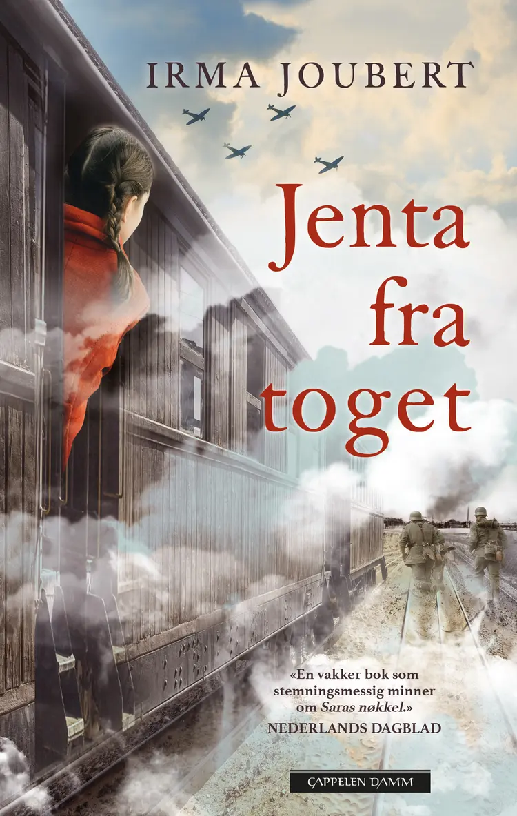 Omslag Jenta fra toget av Irma Joubert (Innbundet)