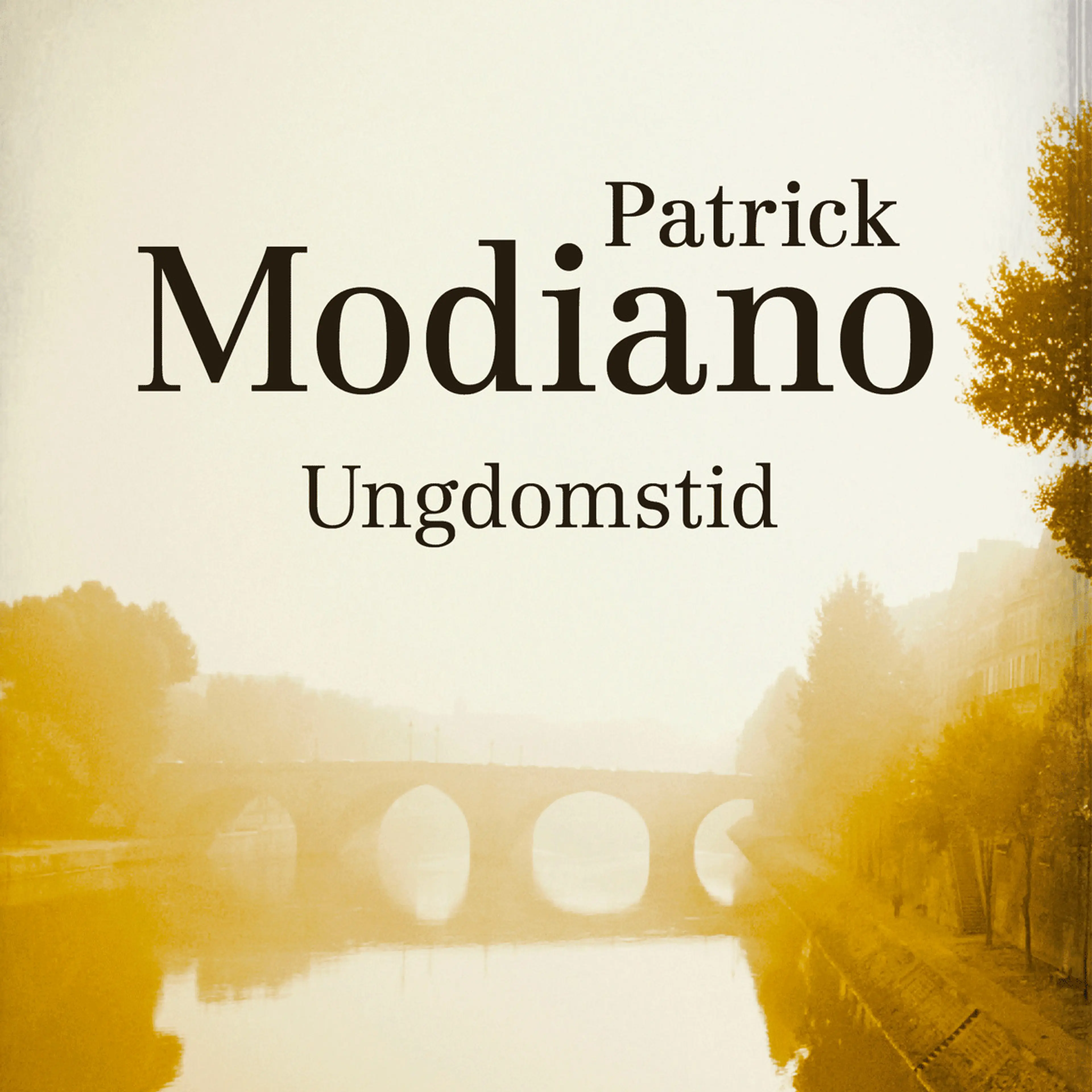 Omslag Ungdomstid av Patrick Modiano (Lydbok)