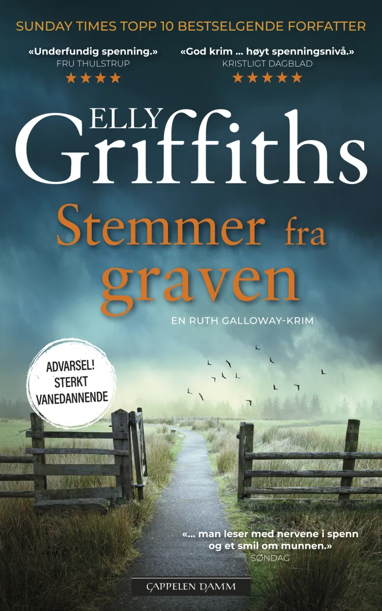 Omslag Stemmer fra graven av Elly Griffiths (Ebok)