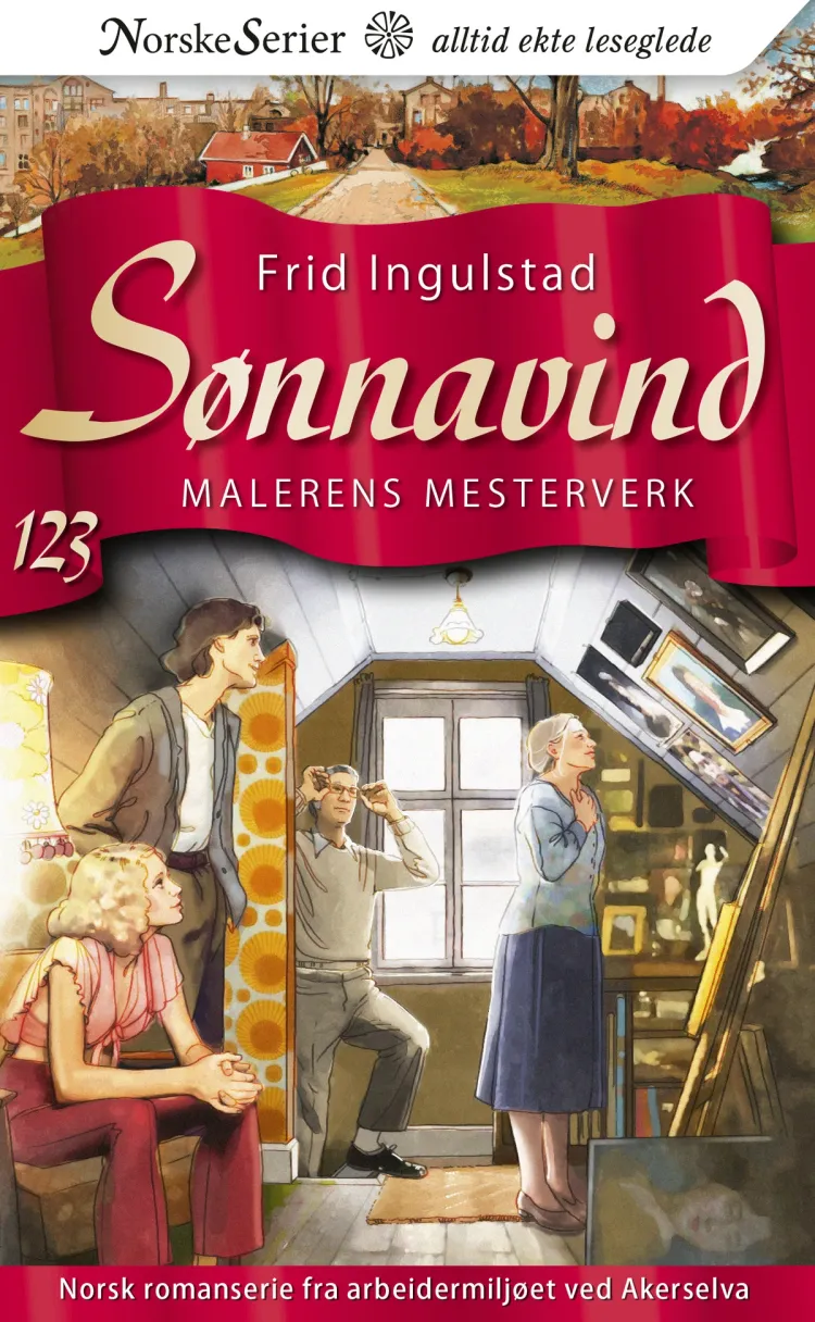 Omslag Malerens mesterverk av Frid Ingulstad (Heftet)