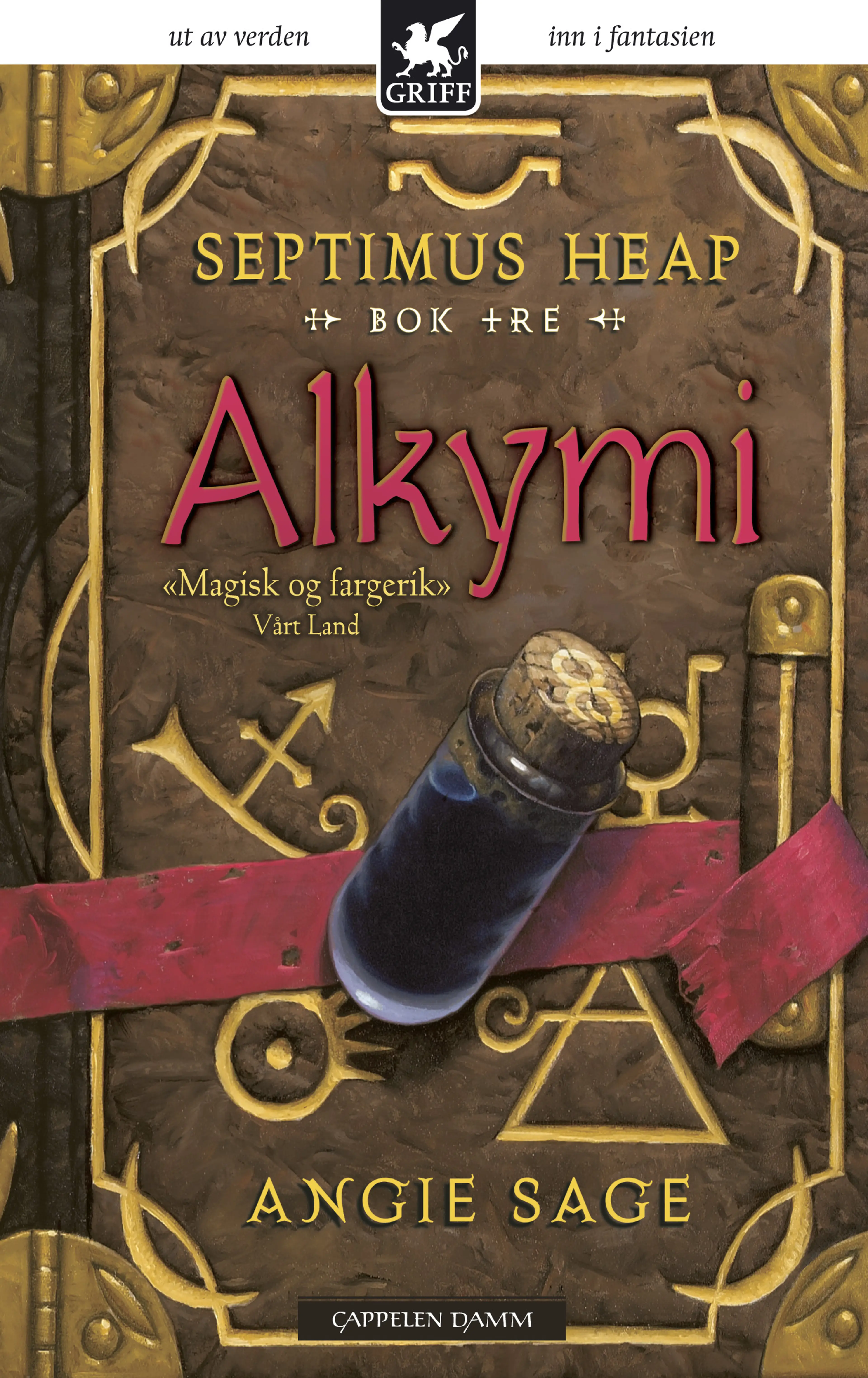 Omslag Septimus Heap 3 : Alkymi av Angie Sage (Heftet)