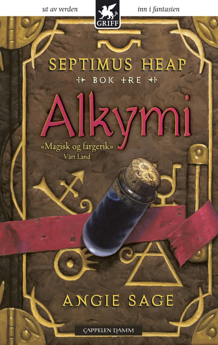Omslag Septimus Heap 3 : Alkymi av Angie Sage (Heftet)