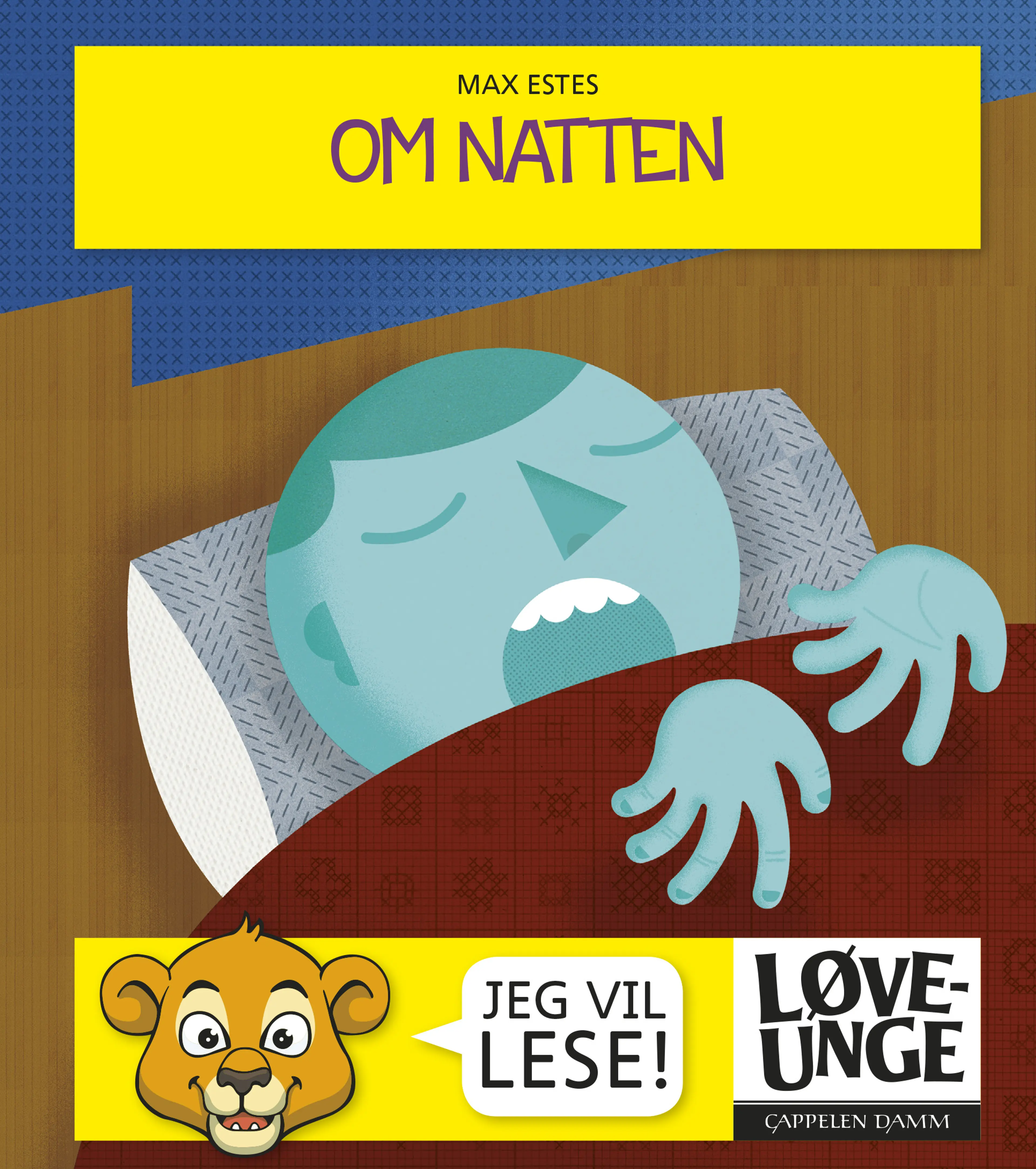 Omslag Løveunge - Om natten av Max Estes (Innbundet)