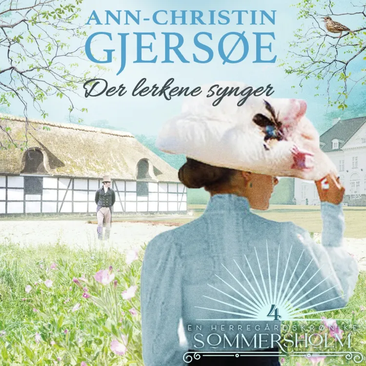 Omslag Der lerkene synger av Ann-Christin Gjersøe (Lydbok)
