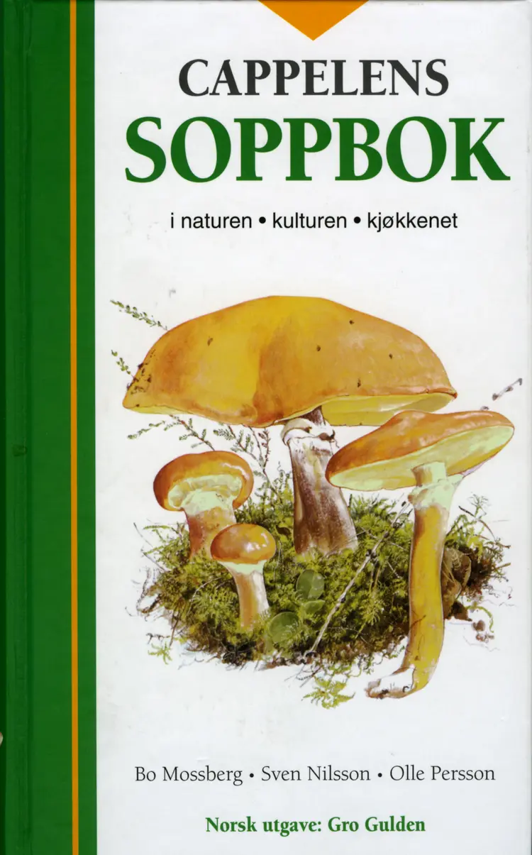 Omslag Soppbok av Sven Nilsson, Olle Persson og Gro Gulden (Innbundet)