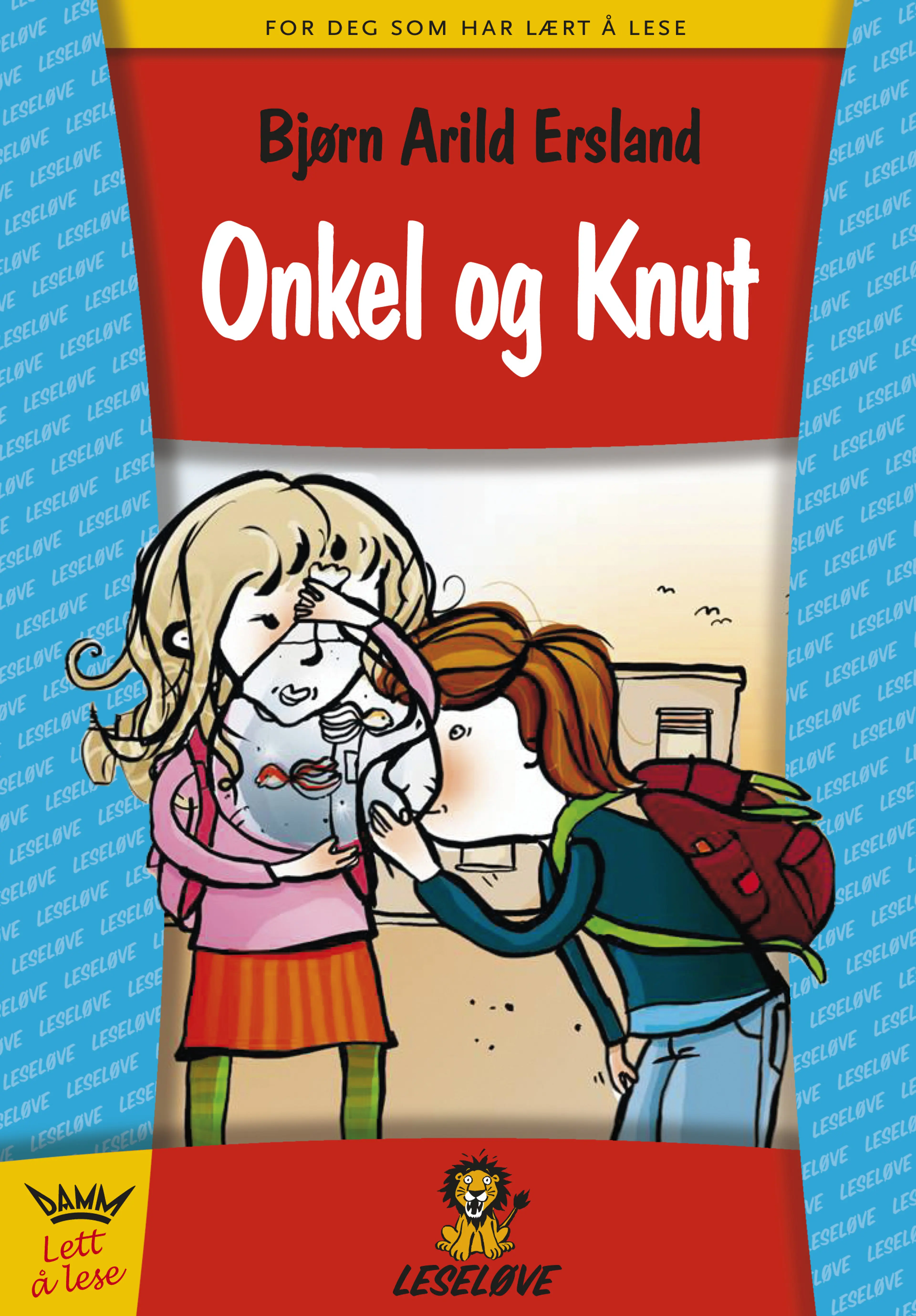 Omslag Leseløve - Onkel og Knut av Bjørn Arild Ersland (Innbundet)