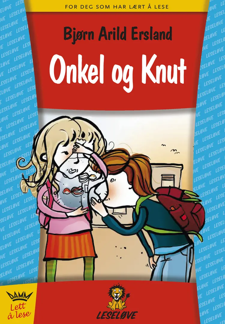 Omslag Leseløve - Onkel og Knut av Bjørn Arild Ersland (Innbundet)