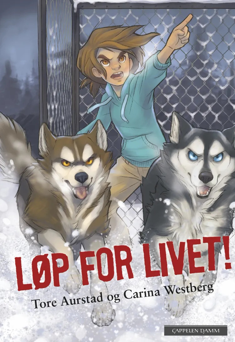 Omslag Løp for livet! av Tore Aurstad og Carina Westberg (Ebok)