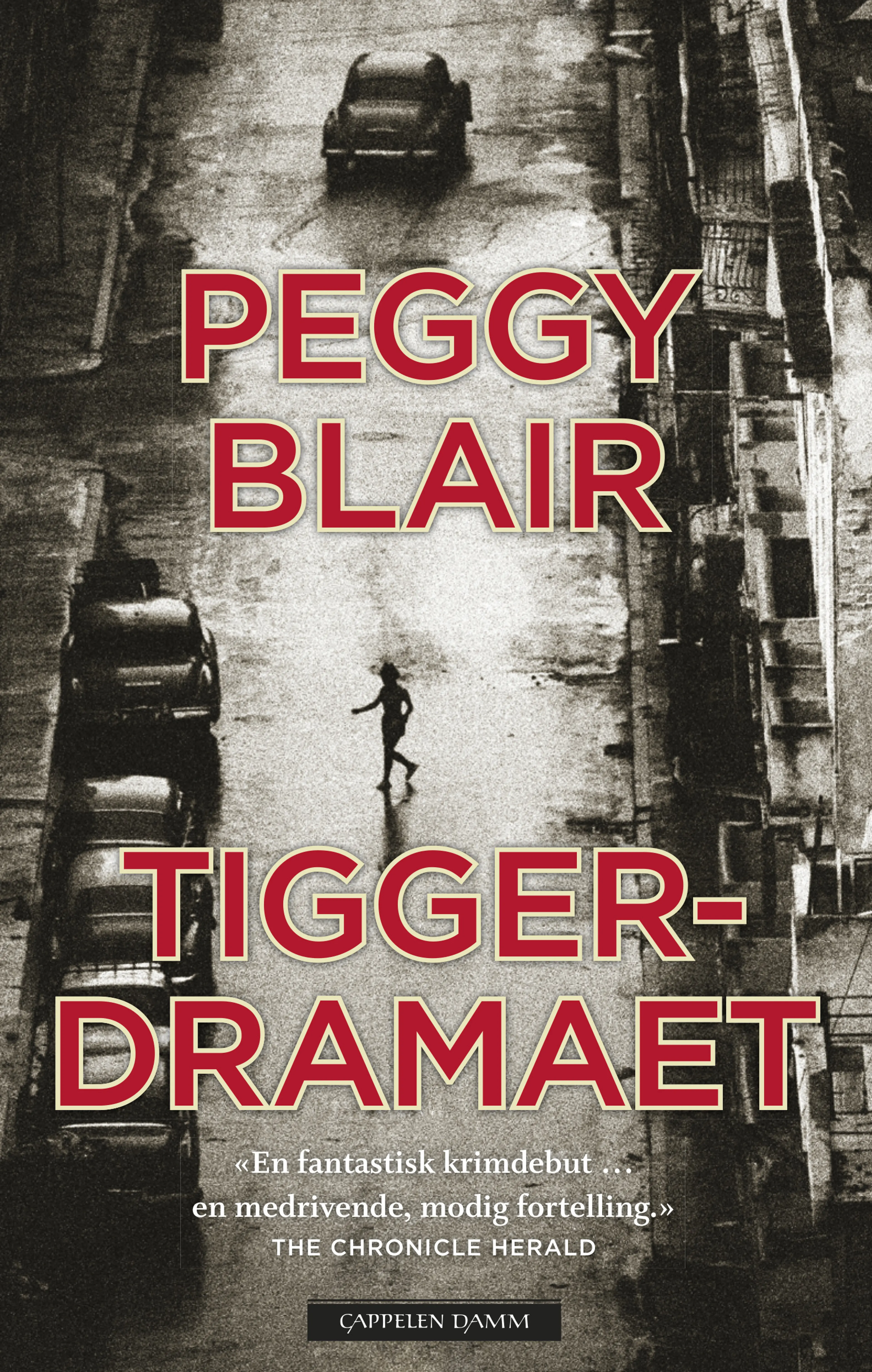 Omslag Tiggerdramaet av Peggy Blair (Innbundet)