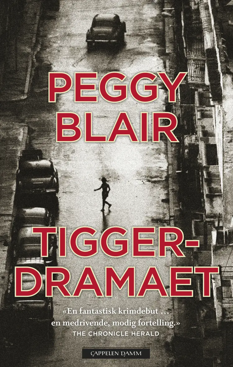 Omslag Tiggerdramaet av Peggy Blair (Innbundet)