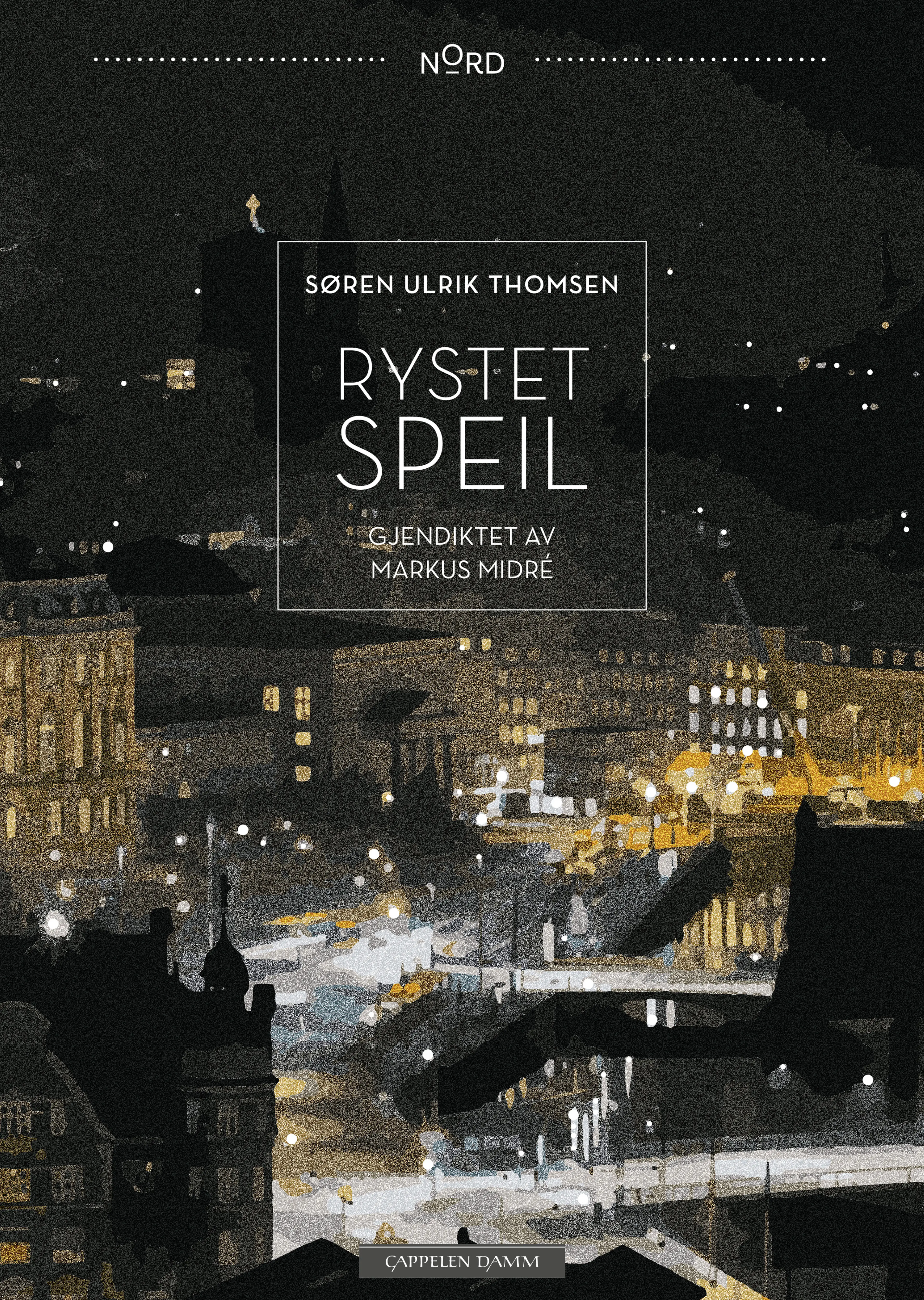 Omslag Rystet speil av Søren Ulrik Thomsen (Innbundet)