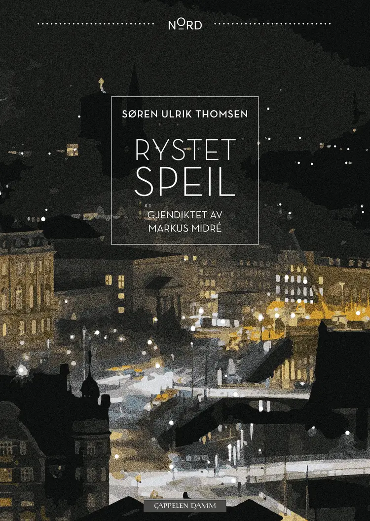 Omslag Rystet speil av Søren Ulrik Thomsen (Innbundet)