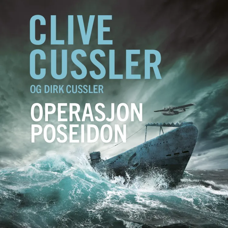 Omslag Operasjon Poseidon av Clive Cussler (Lydbok)