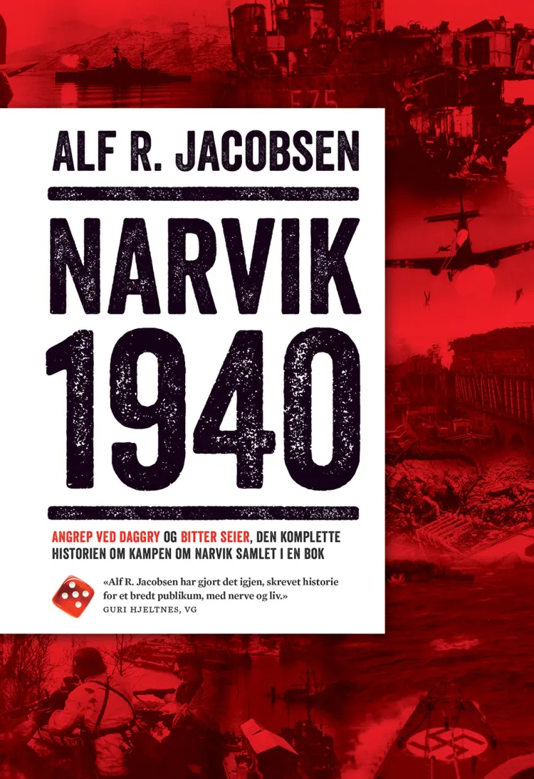 Omslag NARVIK 1940 av Alf R. Jacobsen (Ebok)