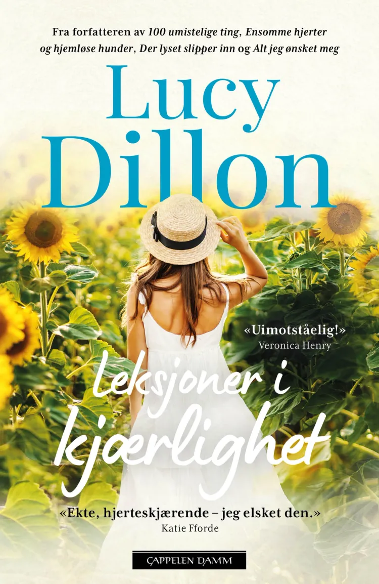 Omslag Leksjoner i kjærlighet av Lucy Dillon (Heftet)