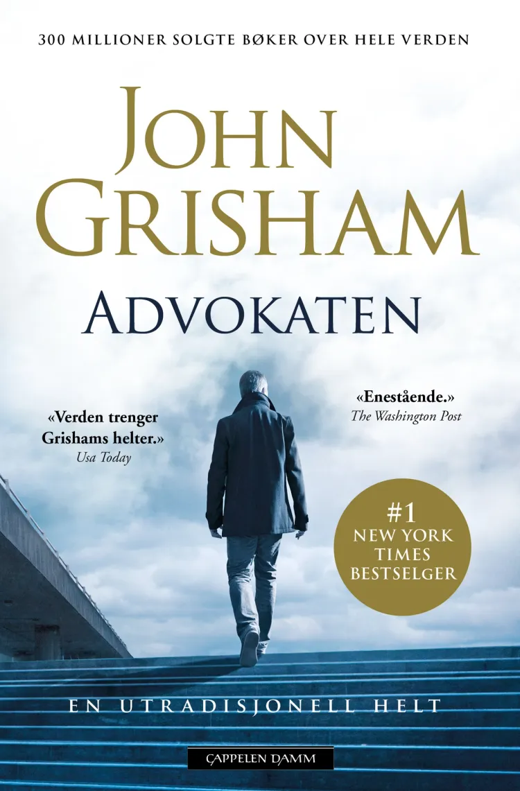 Omslag Advokaten av John Grisham (Innbundet)