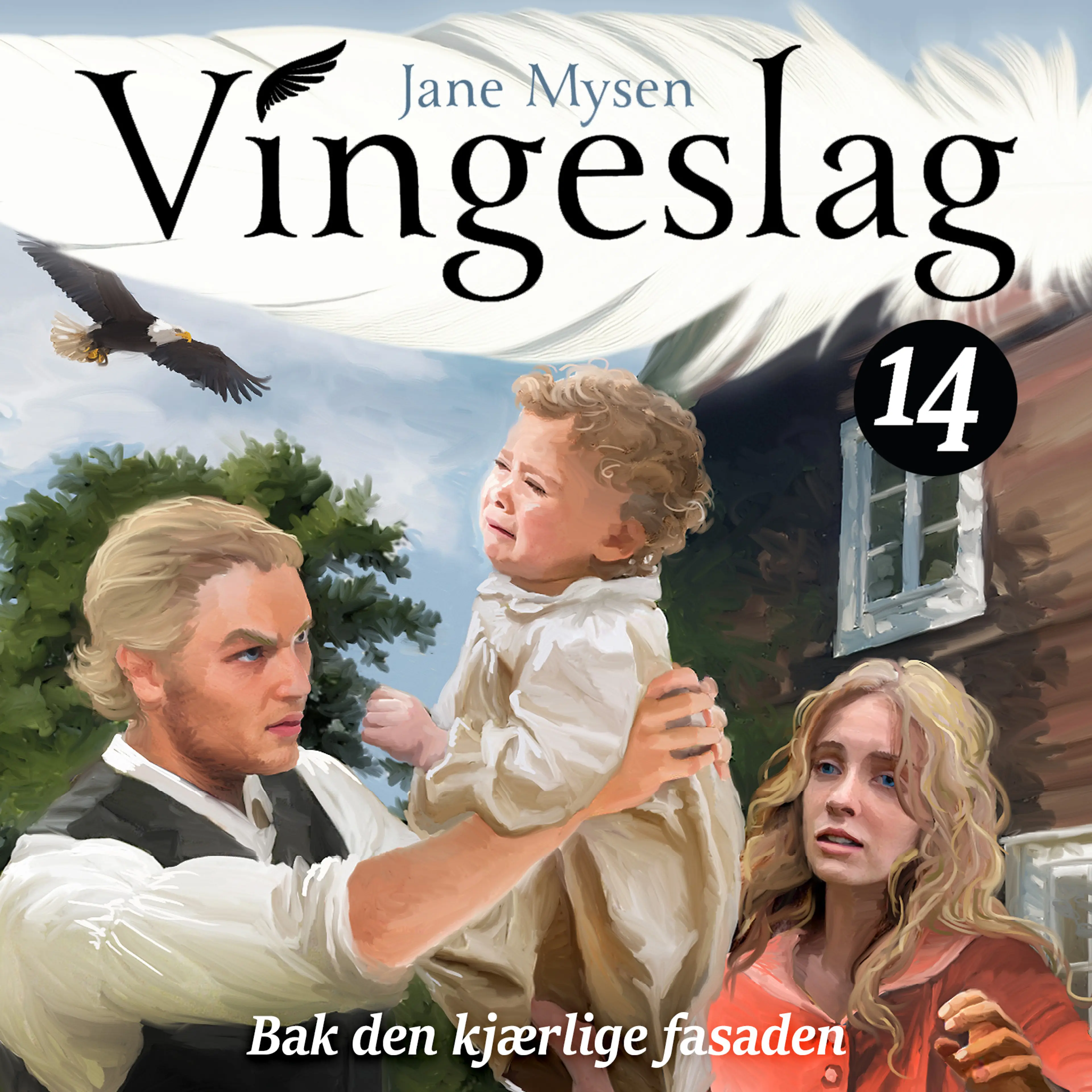 Omslag Bak den kjærlige fasaden av Jane Mysen (Lydbok)