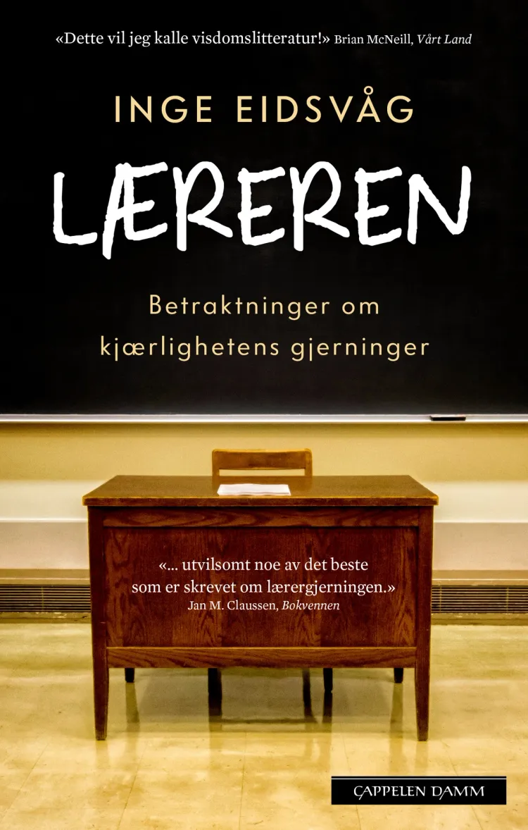 Omslag Læreren av Inge Eidsvåg (Ebok)