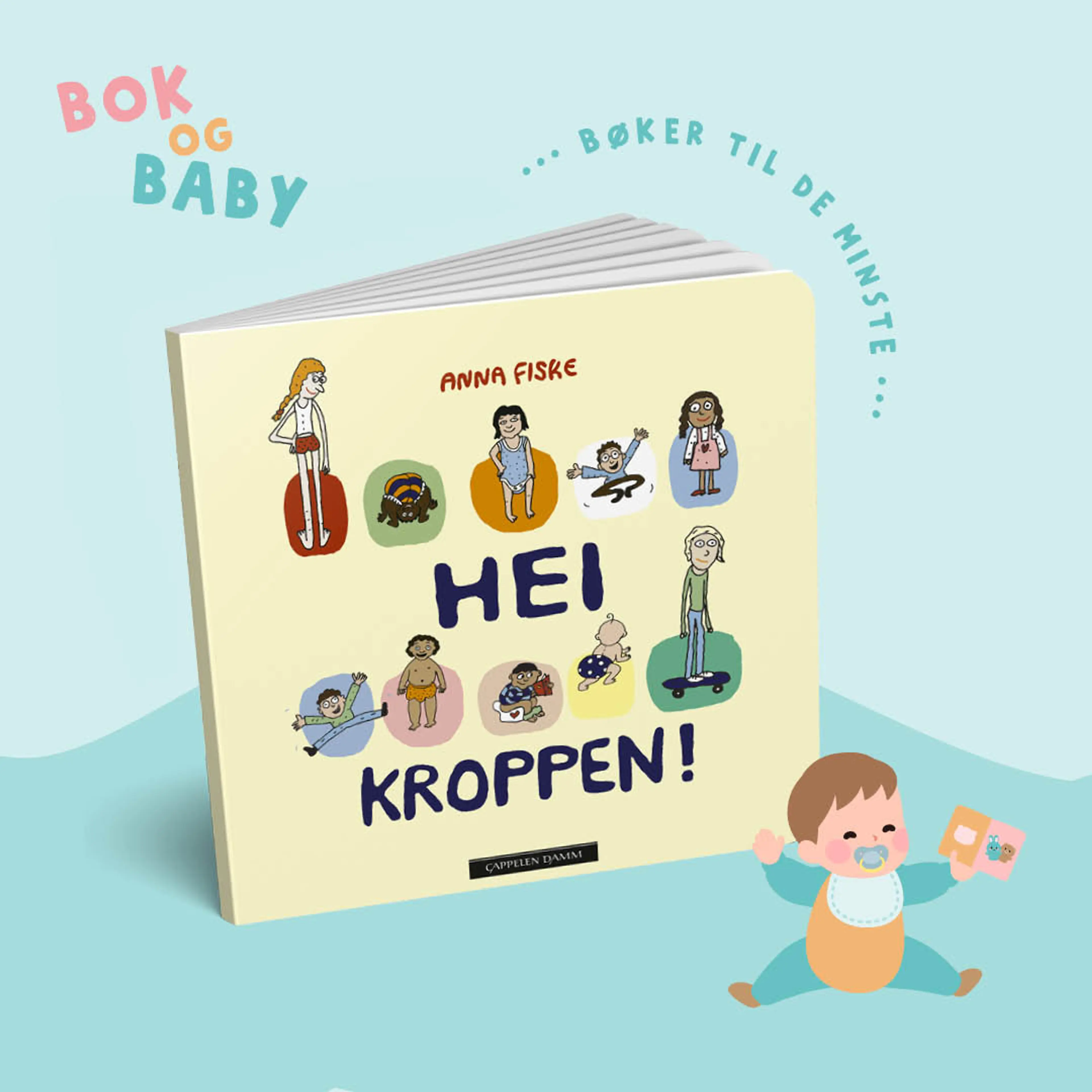 Omslaget til Hei Kroppen av Anna Fiske