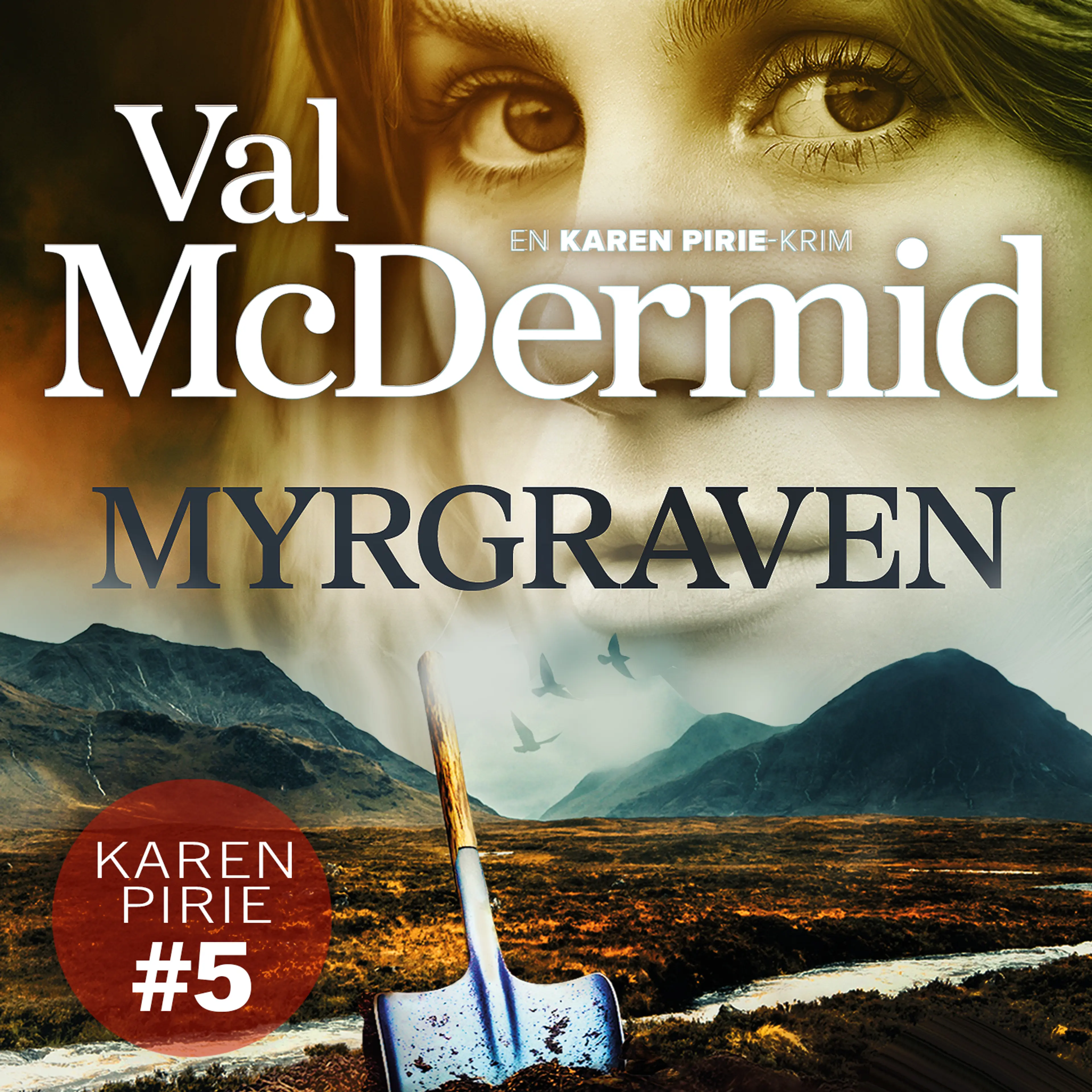 Omslag Myrgraven av Val McDermid (Lydbok)