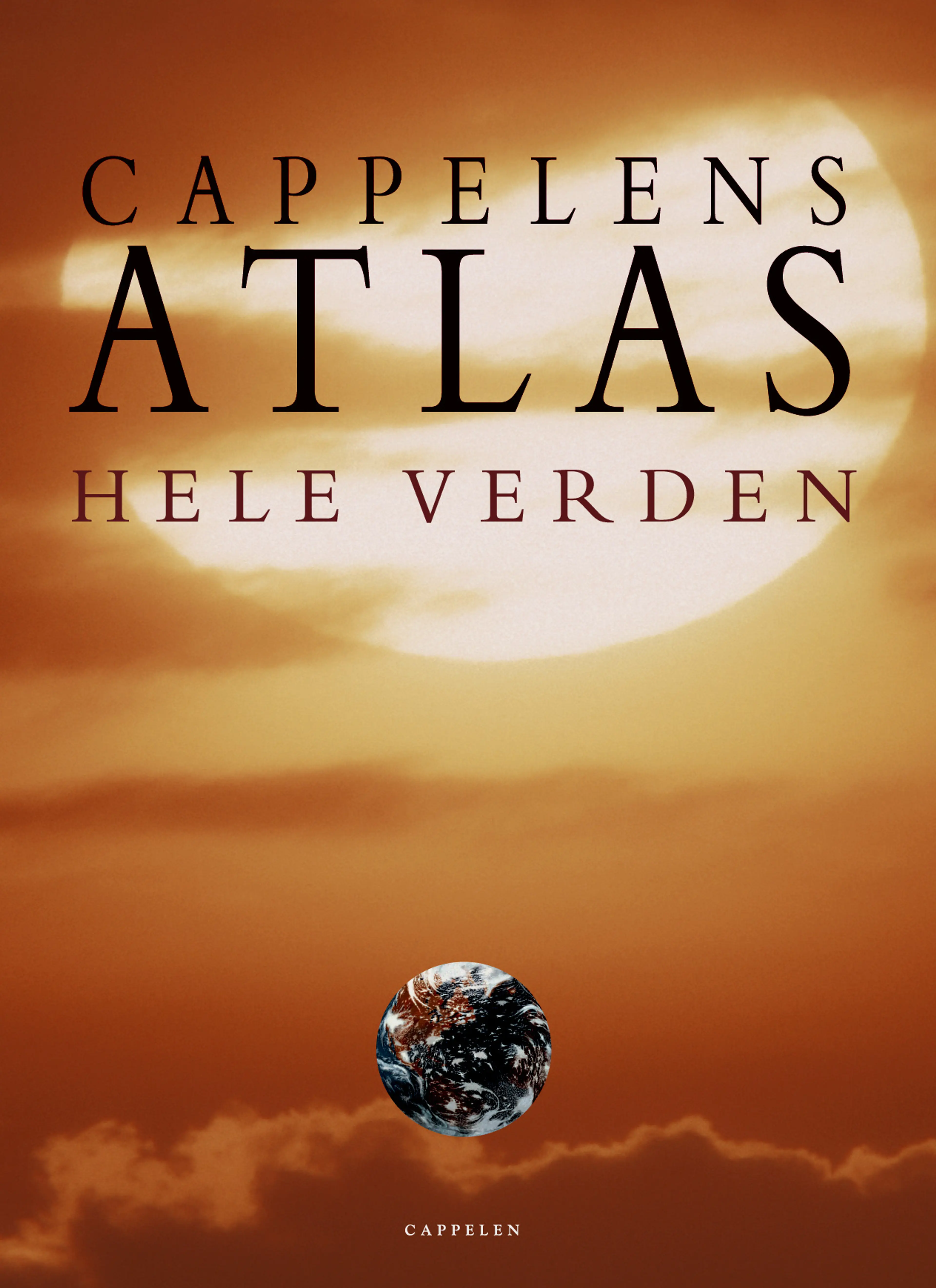 Omslag Cappelens atlas Hele verden 2003 (Innbundet)