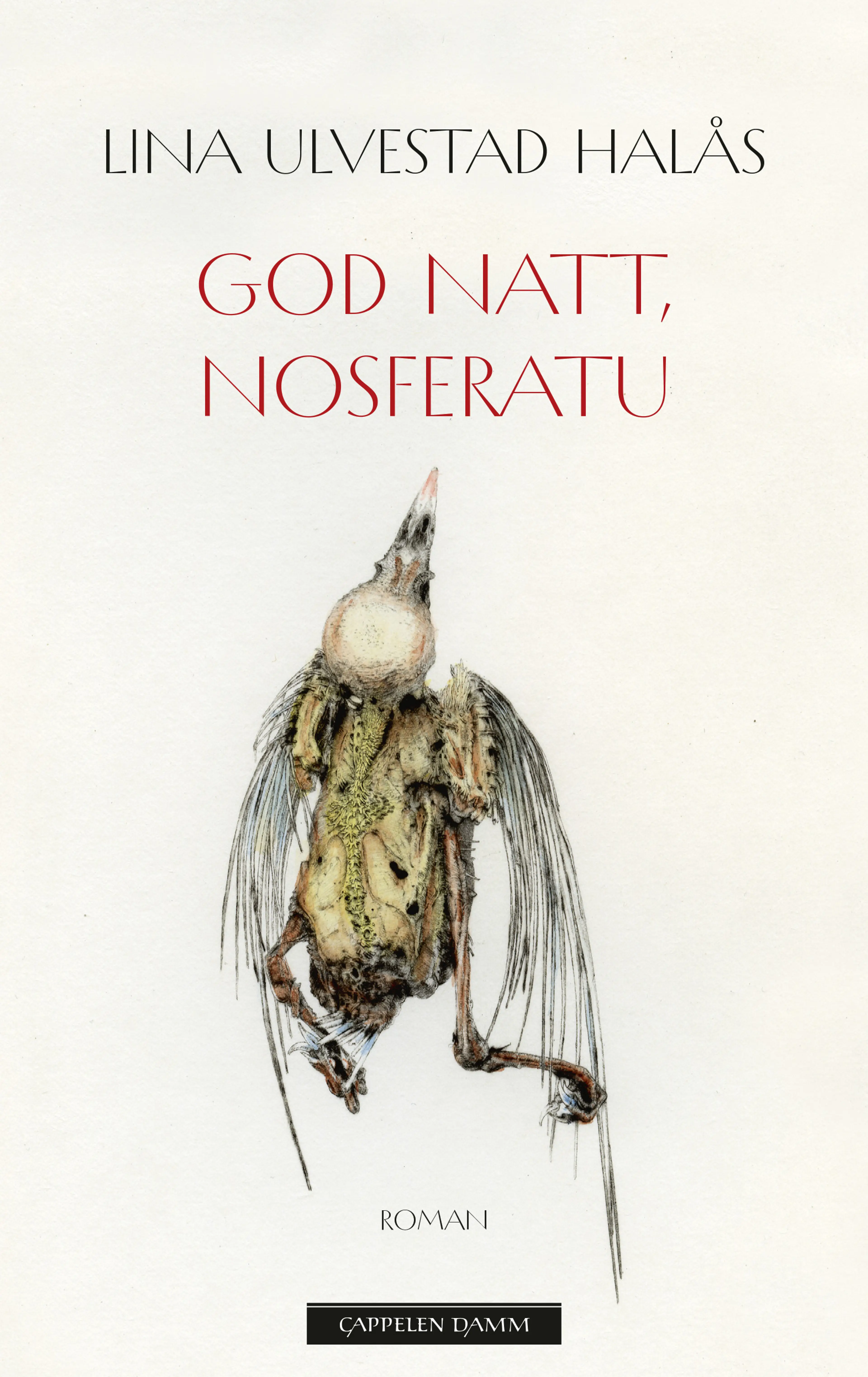Omslag God natt, Nosferatu av Lina-Marie Ulvestad Halås (Ebok)