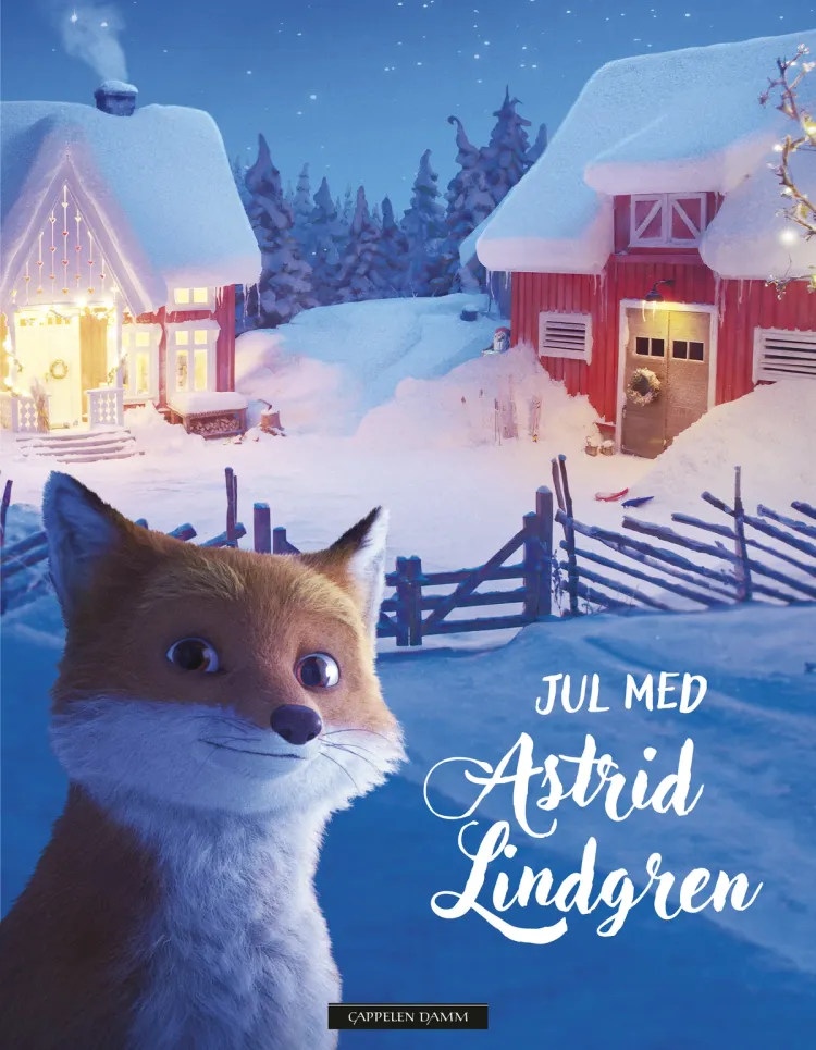 Omslag Jul med Astrid Lindgren av Astrid Lindgren (Innbundet)