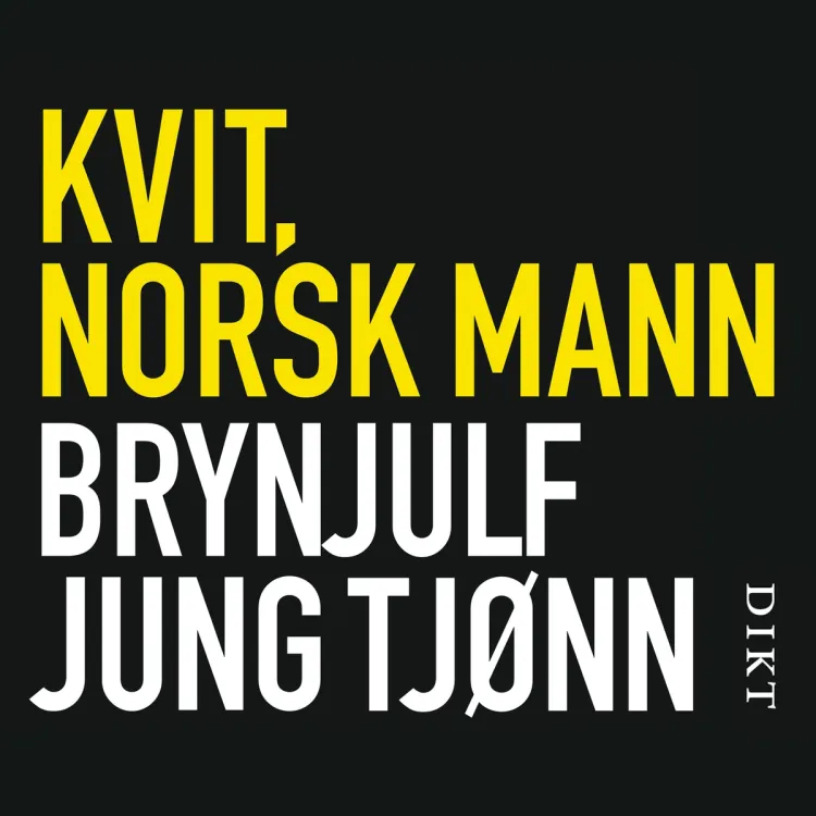 Omslag Kvit, norsk mann av Brynjulf Jung Tjønn (Lydbok)