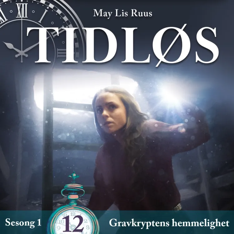 Omslag Gravkryptens hemmelighet av May Lis Ruus (Lydbok)