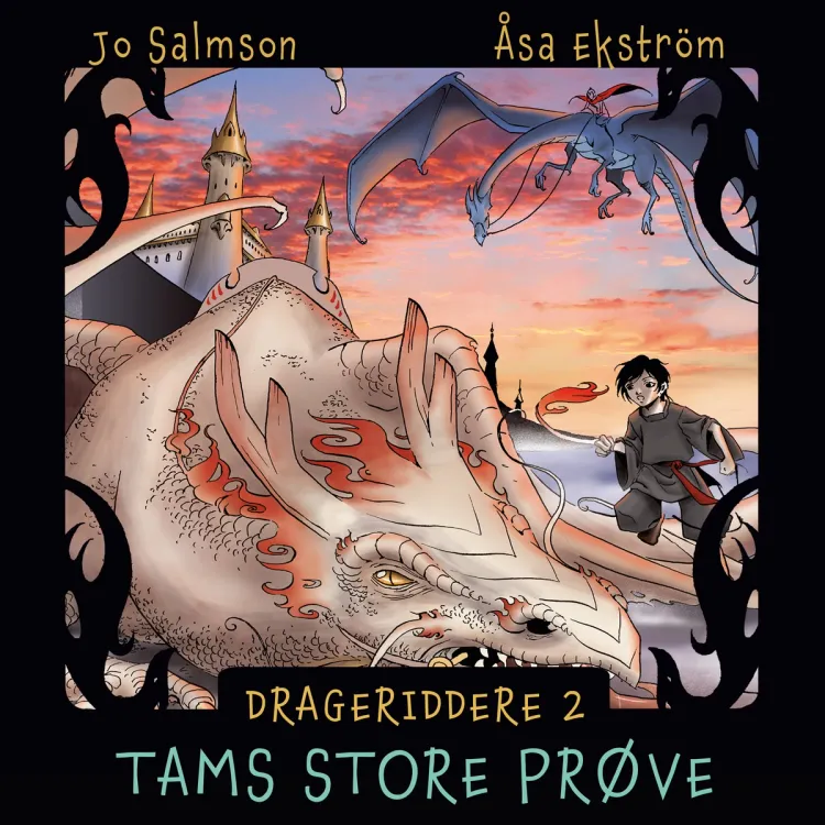Omslag Tams store prøve av Jo Salmson (Lydbok)