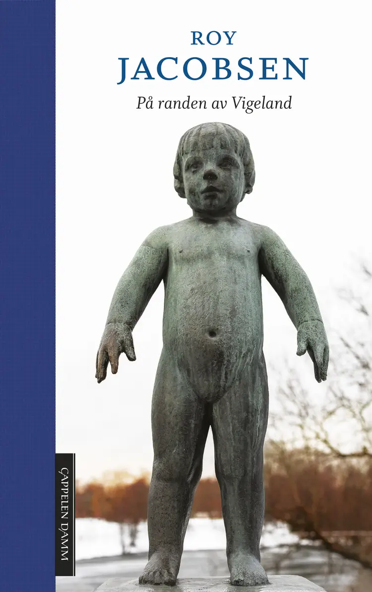 Omslag På randen av Vigeland av Roy Jacobsen (Innbundet)