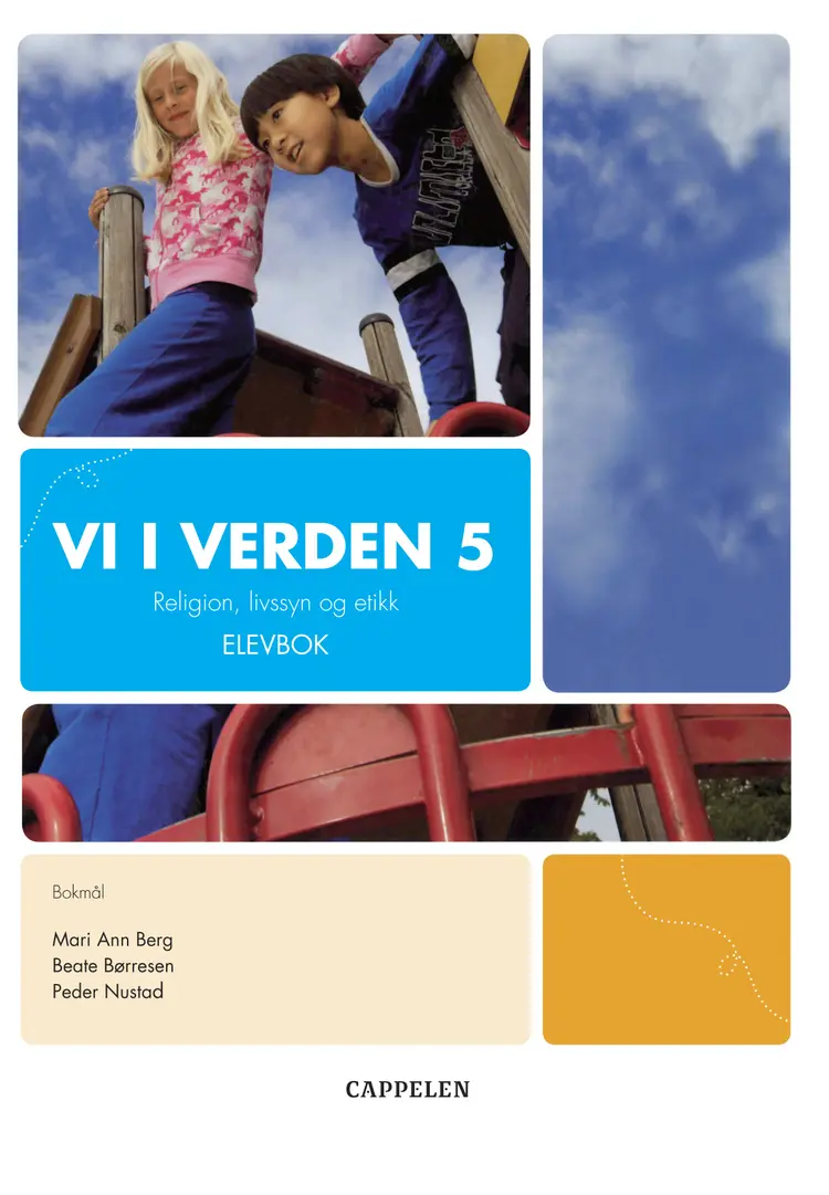 Omslag Vi i verden 5 Elevbok av Mari Ann Berg, Beate Børresen og Peder Nustad (Innbundet)